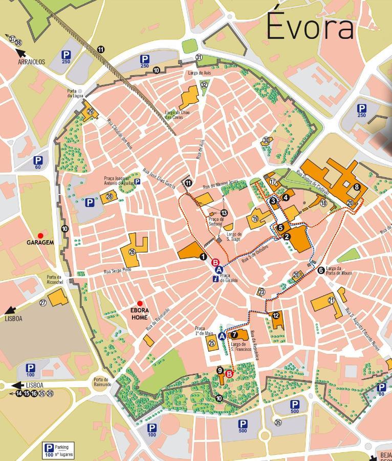 Ebora Home - Garage Free - Centro Historico Έβορα Εξωτερικό φωτογραφία